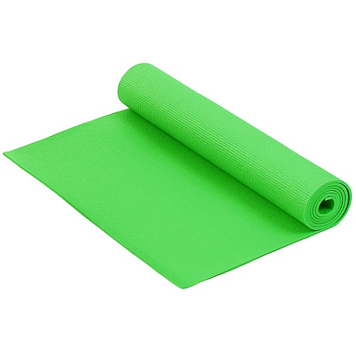 Коврик для фитнеса и йоги Larsen PVC повышенной плотности (Зелёный)