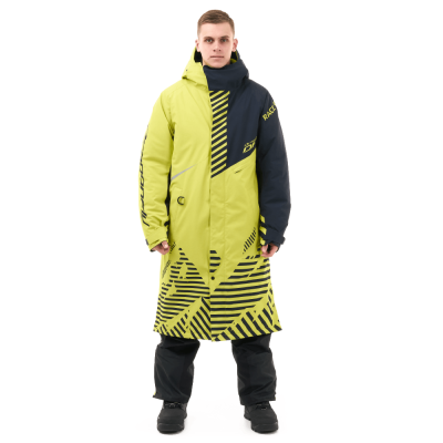 Плащ зимний Dragonfly Race Coat Lime-Black