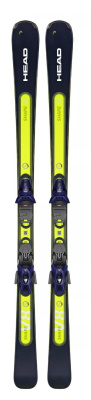 Комплект горных лыж Head 23-24 Shape e-V8 Sw Amt-Pr+Pr 11 Gw Br 85 [G] black-yellow