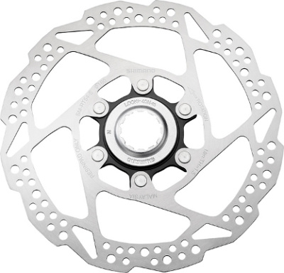 Тормозной диск Shimano RT54, 180мм,C.Lock,только для пластковых колодок