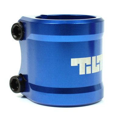 Зажим для самоката Tilt Arc Double Clamp Blue