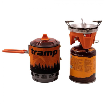 Горелка газовая Tramp оранжевый 0.8 л