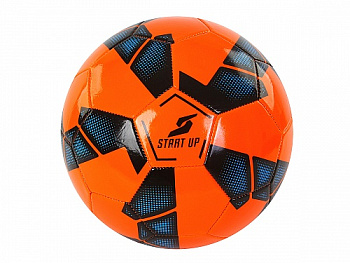 Мяч футбольный для отдыха Start Up E5131  (Оранжево-чёрный)