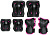 Комплект защиты Rollerblade Skate Gear Junior 3 Pack black/pink