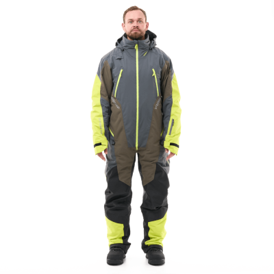 Комбинезон Dragonfly Extreme 2.0 Man Grey-Brown-Lime