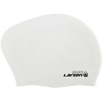 Шапочка плавательная Larsen LC-SC808 (Белый)
