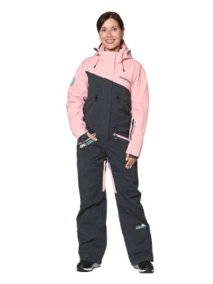 Комбинезон Snow Hq B-9060 тёмно-серый