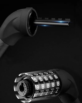 Замок Rockbros кодовый, чёрный RB_RKS870-BK