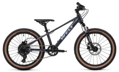 Велосипед Welt 2025 Brave 2.0 20 HD Neptune Gray 