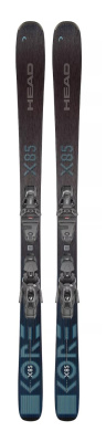 Комплект горных лыж Head 23-24 Kore X 85 Lyt-Pr+Prw 11 Gw Br 90 [G] black-blue