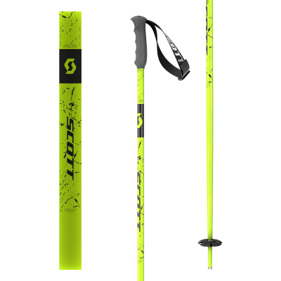 Палки горнолыжные Scott 540 Pro neon yellow