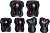 Комплект защиты Rollerblade Skate Gear W 3 Pack black/raspberry