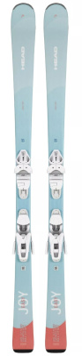 Комплект горных лыж Head 23-24 easy Joy SLR Joy Pro+Joy 9 GW SLR Brake 85 (H) blue/coral