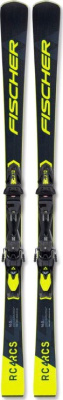 Комплект горных лыж Fischer 22-23 RC4 Rcs Black Allirade+RC4 Z11 Gw Powerrail Brake 78 [G] Solid Bla