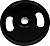 Диск Larsen NT121N черный с ручками диаметр 50 мм