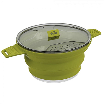 Котёл Tramp силиконовый 2,5 л (Оливковый)