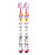 Комплект горных лыж Head 25-26 Unicorn Jrs+Jrs 4.5 Gw Ca Br 80 [I] white-pink 