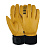 Перчатки Terror Leather Gloves Brown