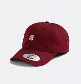 Кепка Footwork Classic F Dad Cap (Бордовый)