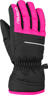 Перчатки Reusch Alan Junior Black/Pink Glo