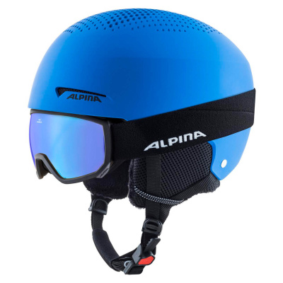 Шлем Alpina Zupo Set (+Piney) Blue Matt