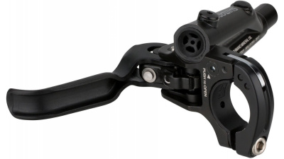 Тормозная ручка Shimano MT501, левая, черная  Тормозная ручка Shimano MT501, левая, черная