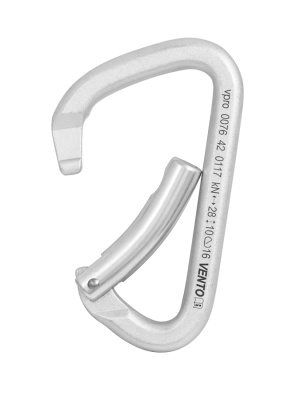 Карабин Vento Скалолазный стальной vpro 0076/vnt 1076