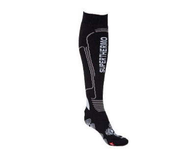 Термоноски Mico Superthermo ski socks in 100% Primaloft 007 nero