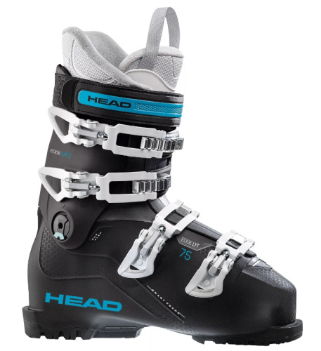 Ботинки горнолыжные Head Edge Lyt 75 W black/turquoise  Ботинки горнолыжные Head Edge Lyt 75 W black/turquoise
