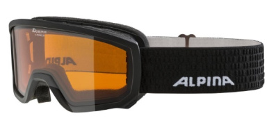 Очки Alpina Scarabeo Jr. Black Matt/Orange