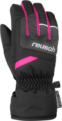 Перчатки Reusch Bennet R-Tex Xt Junior Blck/Blck Mel/Pink Glo