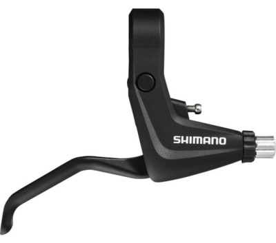 Тормозная ручка Shimano Alivio, T4000, правая+левая, v-br под 2 пальца  Тормозная ручка Shimano Alivio, T4000, правая+левая, v-br под 2 пальца