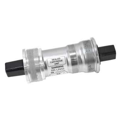 Каретка Shimano, UN55, 70/118мм, без болтов  Каретка Shimano, UN55, 70/118мм, без болтов