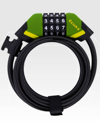 Замок Cluxx Gardia 850C Green/Black