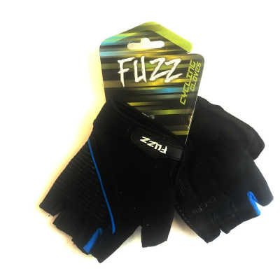 Перчатки Fuzz 08-202341 Gel Comfort черно-голубые