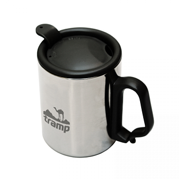 Термокружка Tramp с поилкой 300 мл (Серебро)