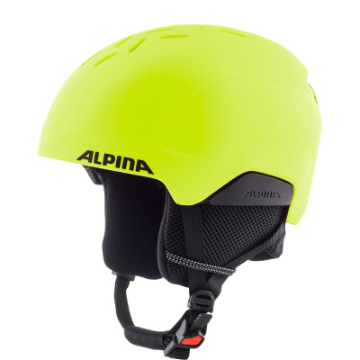 Шлем Alpina Pizi Neon-Yellow Matt 