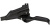 Тормозная ручка Shimano MT501, левая, черная  Тормозная ручка Shimano MT501, левая, черная