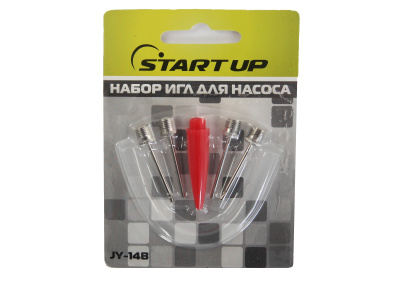 Набор игл для насоса Start Up TY-14В 4 штуки+переходник 