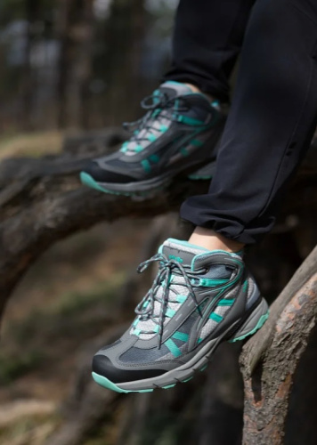 Ботинки THB Giona серые/ментоловые