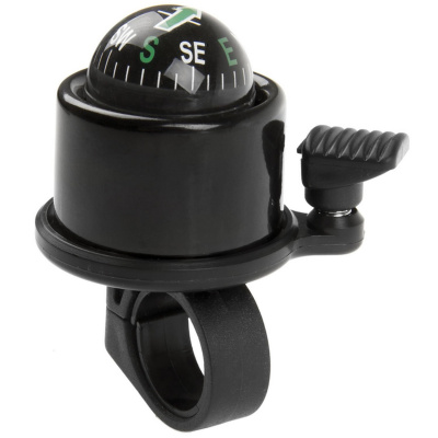 Звонок 00-170717 алюминий/пластик с компасом 														