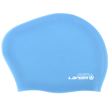 Шапочка плавательная Larsen LC-SC808 (Голубой)