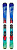 Комплект горных лыж Head 23-24 Monster Easy Jrs+Jrs 4.5 Gw CA Br 80 [I] multi colored