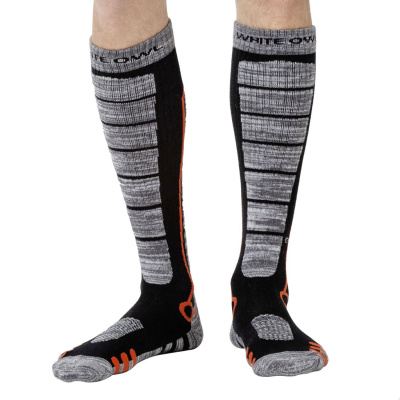 Термоноски White Owl A1-90669 черный с серым