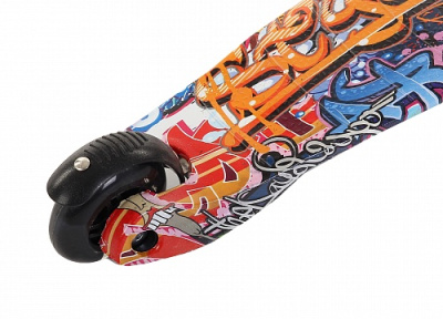 Самокат трехколесный Larsen Wave Graffiti