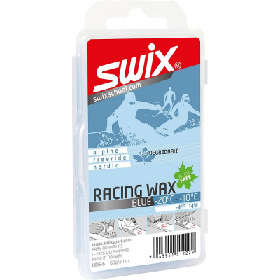 Мазь Swix скольжения Bio Racing Blue UR6-6								