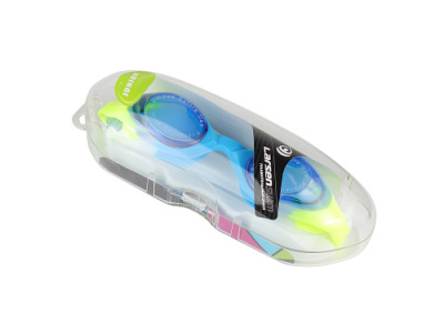 Очки плавательные Larsen DS-KJ04  blue/yellow