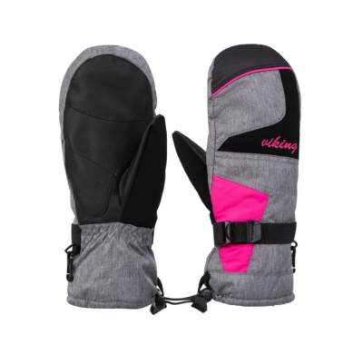 Варежки Viking Ronda Mitten Melange/Fuchsia