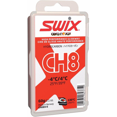 Мазь скольжения Swix CH8X Red  +4C / -4C  60 гр CH08X-6