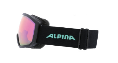 Очки Alpina Scarabeo Jr. Q-Lite Black-Aqua Matt/Q-Lite Green